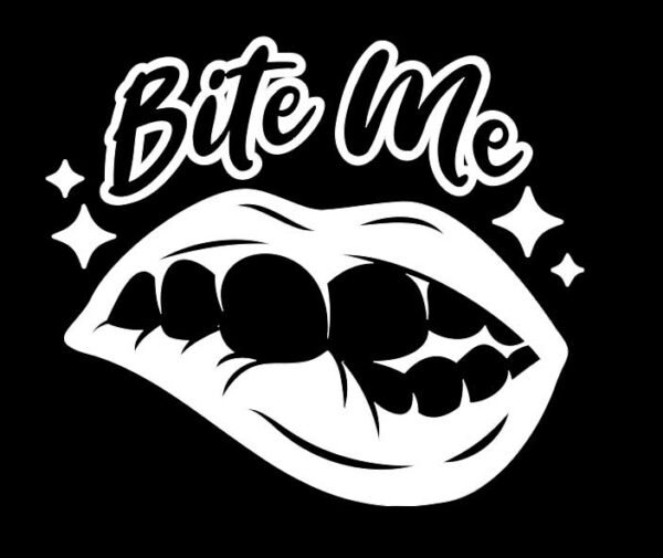 Bite Me Decal